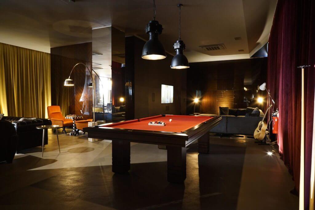 THe Village pool table